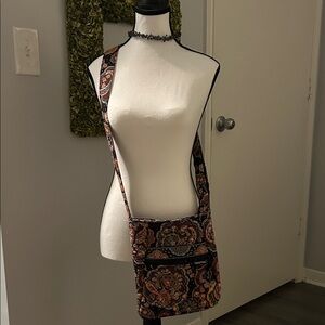 Vera Bradley Vibrant Paisley Crossbody Bag